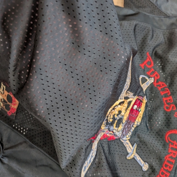 Disney Y2K Pirates Of The Caribbean Jersey Shirt - Picture 4 of 5